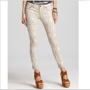Free People Chevron Jeans